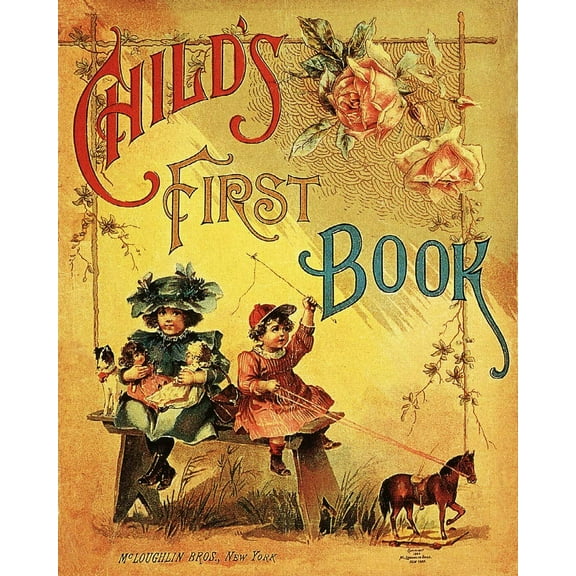 Child's First Book - CANVAS OR FINE PRINT WALL ART