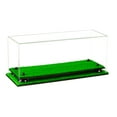 thumbnail image 5 of Versatile Deluxe Clear Acrylic Display Case - Large Rectangle Box with Black Risers and Turf Base 17" x 6" x 7" (A019-BR), 5 of 7