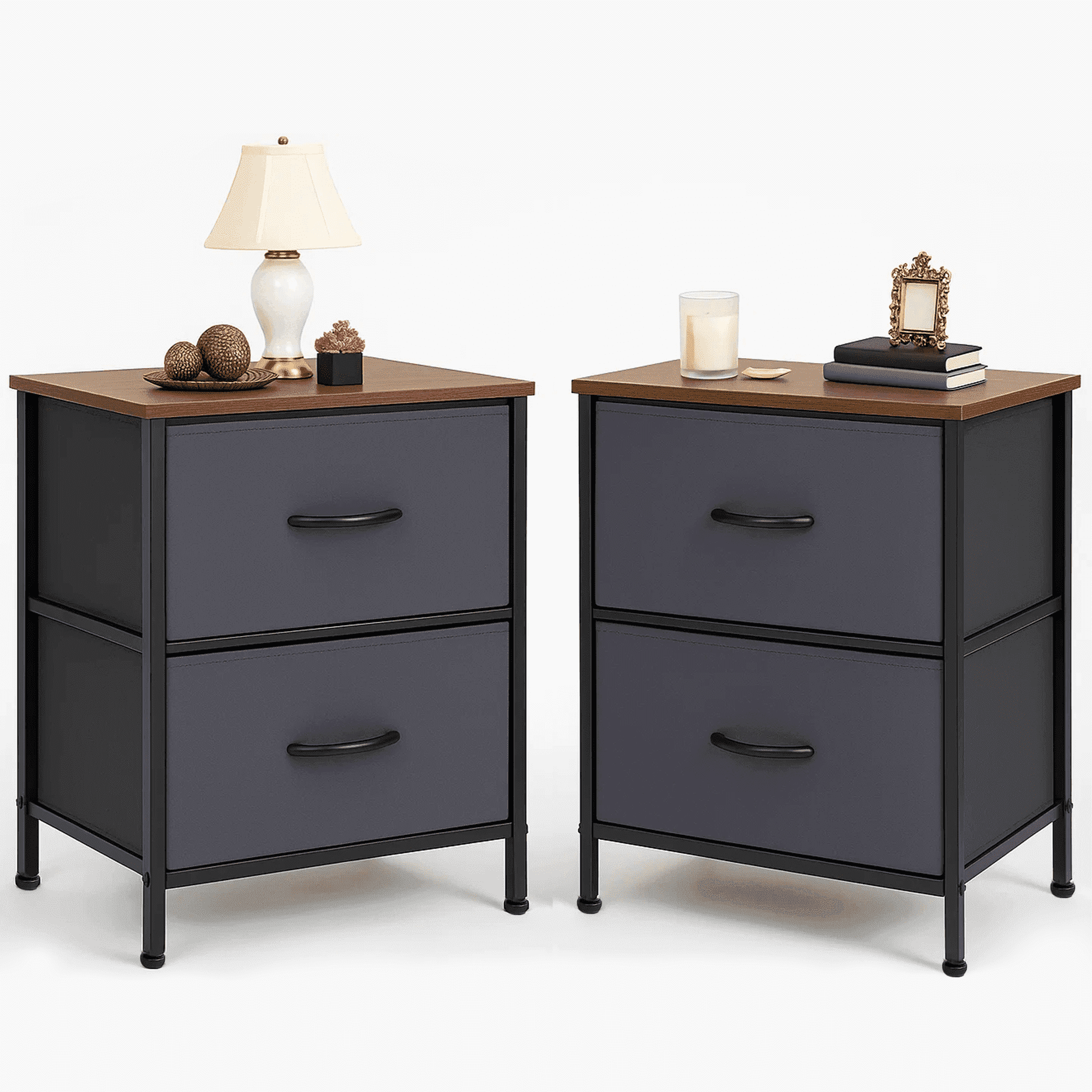 2-Chest of Drawers for Bedroom, SEGMART 16'' x 16'' x 16'' Classic