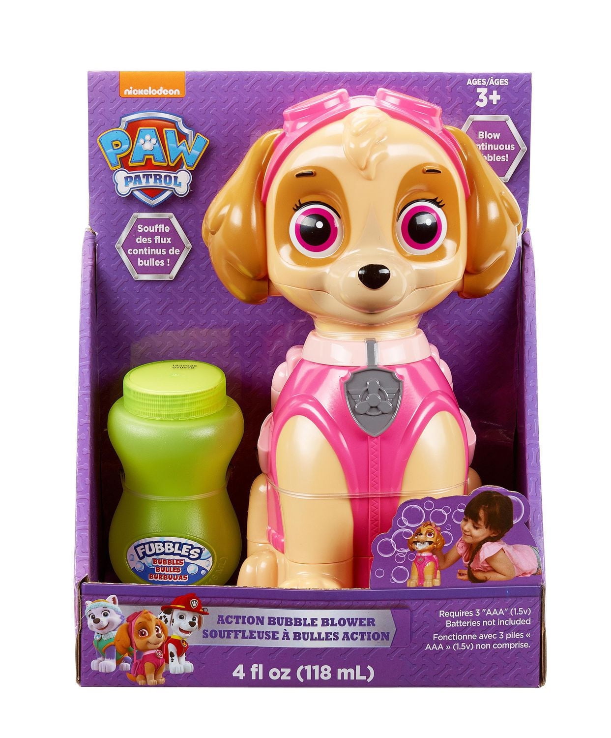 PAW PATROL BUBBLE BLOWER