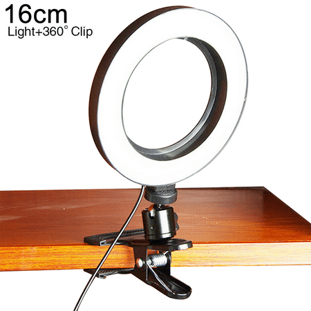Image of Ring Light with Monitor Clip on Computer Laptop Video Conferencing，Computer Monitor Light for Remote Working Self Live Streaming