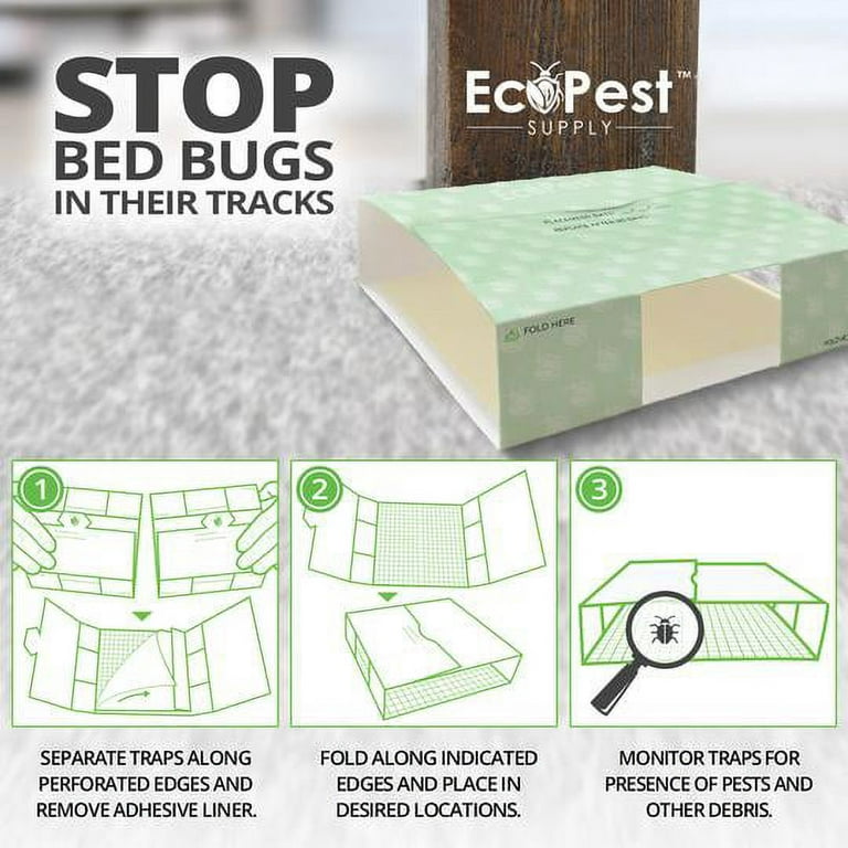 GRANDPA GUS'S Bed Bug Trap - (12-Pack) GIBBTP12 - The Home Depot
