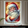 thumbnail image 6 of 1 piece, 2D flat banner, Christmas red bird pattern curtain decoration, door and window decoration banner, festival party supplies, home decoration, suitable for indoor and outdoor party decoration,, 6 of 6