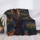 thumbnail image 3 of Fotbe Garden Meditating Weasel Manta de Franela con Estampado, Manta Ultrasuave para Cama, Sofá, Auto, Hipoalergénica y Antibolitas-60"x50", 3 of 6