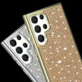 thumbnail image 6 of Compatible with Galaxy S23 Ultra Diamond Case Cute Bling Glitter Rhinestone Crystal Shiny Sparkle Protective Cover with Electroplate Plating Bumper Luxury Fashion Protection Case, 6 of 14