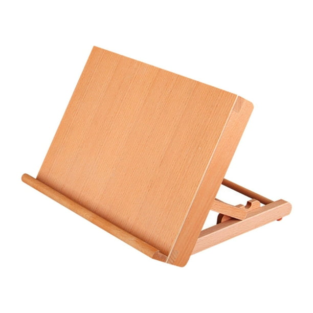 Suministro de arte ajustable de mesa de mesa de mesa de madera Dibujo de mesa de redacción, dibujo de tablero de dibujos de arte plegable para adultos
