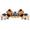 thumbnail image 2 of VictoryStore Congrats Grad Orange Graduation Yard Decoration Display, Outdoor Orange Graduation Decoration Display 11 Piece Set 20025G, 2 of 9