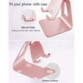 thumbnail image 2 of Support de Cellulaire Réglable, Quai de Tablette Minimaliste en Aluminium Or Rose, 2 of 3
