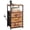 Brown, variant on Tomnk Nightstand with Charging Station, Bedside Table with USB Ports and Outlet, End Table Side Table with 3 Fabric Drawers and Storage Shelf, Bed Side Table for Bedroom, Brown