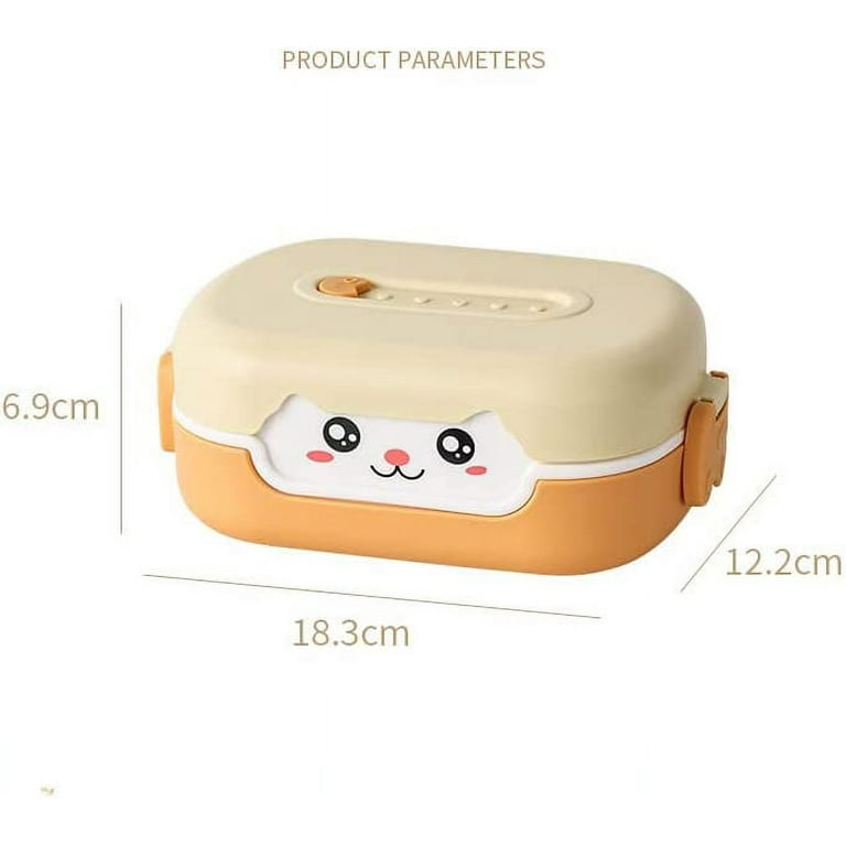 780ml Kawaii Cartoon Lunch Box For Kids School Children Colorful Anime Bento  Box Kids Lunchbox Food