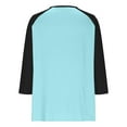 thumbnail image 5 of BeiFu Boho Tops For Women Plus Size Womens Tops Plus Size Dressy Women Blouses Dressy Formal Tshirts Shirts For Women Cotton Graphics Spring Clothes, 5 of 6