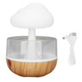 thumbnail image 1 of Night Light Aromatherapy Oil Diffuser Humidifier Desk Bedside Sleeping Relaxing Water Drop Sound, 1 of 8