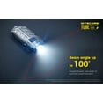 thumbnail image 3 of Nitecore TUBE V2.0 BLACK LED Tube V2.0 Keychain Light 55 Lumenss Black, 3 of 8