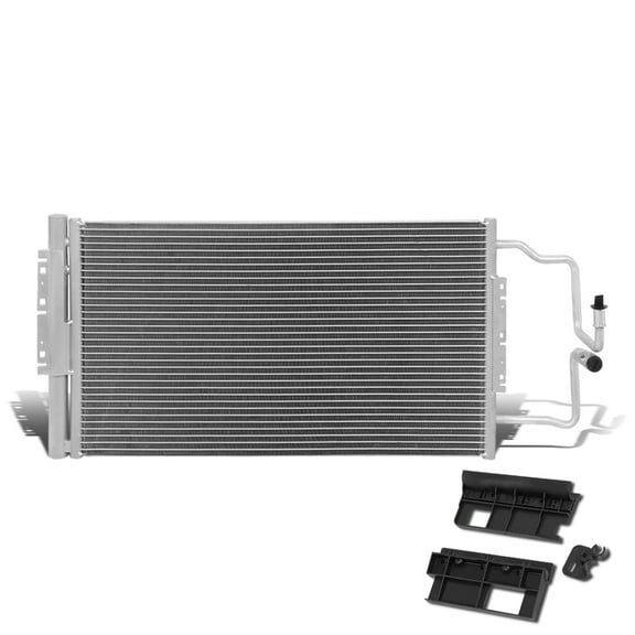 DNA Motoring Aluminum Air Conditioning A/C Condenser 3474 For 2006 to 2011 Chevy Impala Monte Carlo