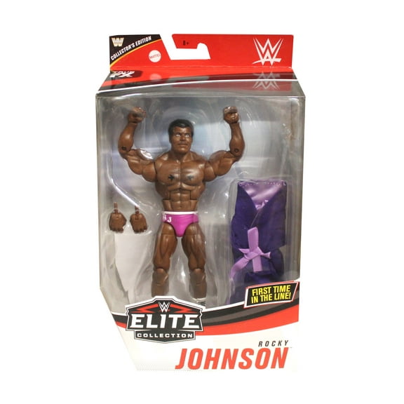 WWE Elite Collection Rocky Johnson Action Figure