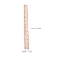 thumbnail image 2 of Milisten 12Pcs Wood Rulers Measuring Rulers Students Rulers Math Learning Rulers Clear Printing Rulers, 2 of 6