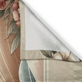 thumbnail image 2 of Ambesonne Nautical Kitchen Curtains, Serene Horizon Sailboat, 55"x39", Tan Sepia and Pale Seafoam, 2 of 3