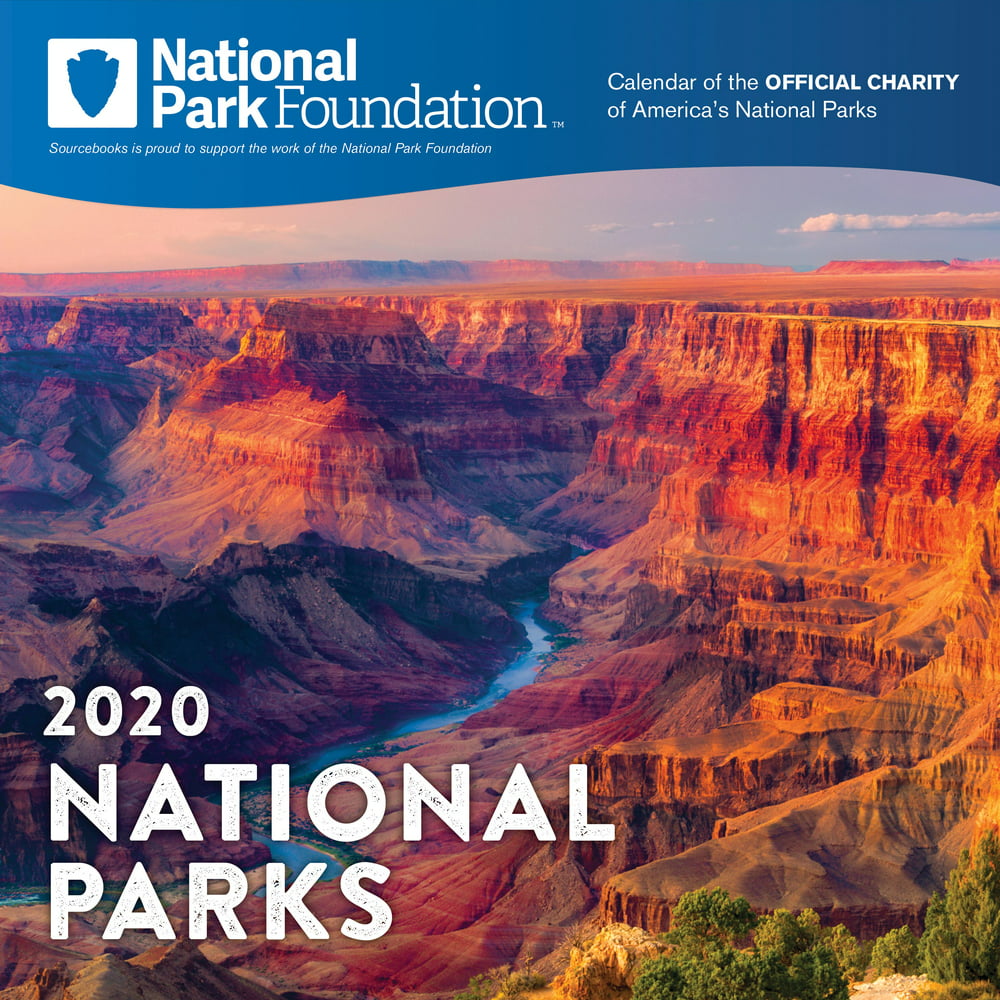 2020 National Park Foundation Wall Calendar (Other) - Walmart.com