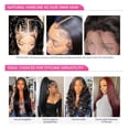 thumbnail image 4 of Body Wave Lace Wig Human Hair Wig Pre Plucked HD Lace Frontal Wig Brazilian Hair Wigs with Baby Hair Long Wave Curly Lace Closure Wig for Women, 4 of 6