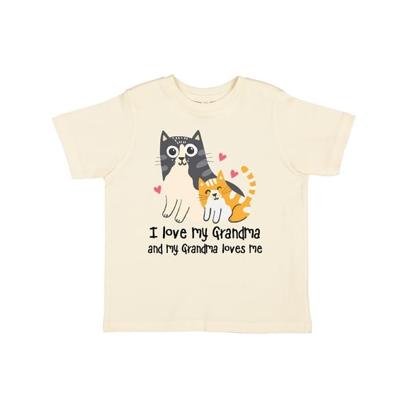 Inktastic I Love My Grandma Loves Me Cat Boys or Girls Toddler T-Shirt