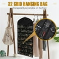 thumbnail image 2 of Dual-Sided Hanging Jewelry Organizer Necklace Holder Jewelry Hanging Accessories, 2 of 9