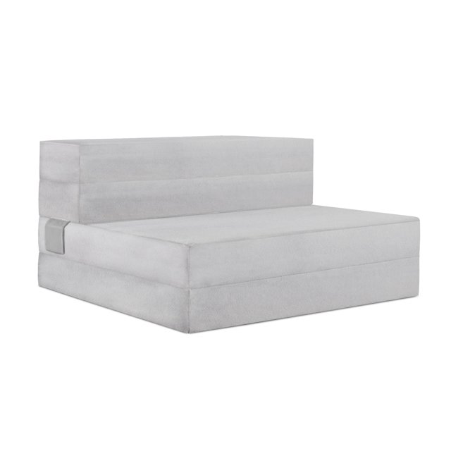 Colchón de sofá Heyward Trifold de 4.5 pulgadas, doble XL, con funda lavable