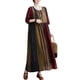 thumbnail image 1 of Vestido suelto de mujer con bolsillos Manga larga Impreso Vintage Casual Vestido de vacaciones Romacci Vestido, 1 of 7