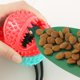 thumbnail image 3 of Juguete para perros resistente a masticar y molar, artefacto de alivio para mascotas, cachorro se muerde a sí mismo, juega al tira y afloja, tira de la bola con fugas de comida, 3 of 5