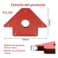 thumbnail image 3 of Imán Escuadra Para Soldar Magnética Herramientas 50 Lb 4 Pzs, 3 of 5