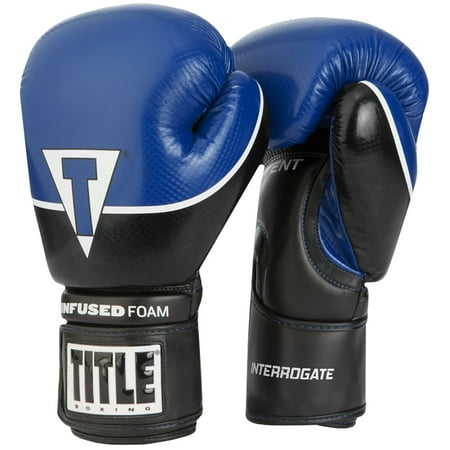 - Title Boxing Infused Foam Interrogate Hook and Loop Training Gloves