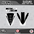 thumbnail image 4 of Kalair GFX Graphics Kit for Suzuki RM80 (1990-1999) Icon Series, 4 of 5