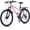 Pink, variant on NEORIVER 24 Inch Kids Mountain Bike for Boys and Girls 6 , 21-Speed All-Terrain Bicycle with Suspension Fork, Dual Disc Brakes, Rear Rack & Internal Cable Routing