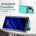 thumbnail image 3 of Wallet Function Phone Case For Huawei P30 Pro With Card Holder Shoulder Strap Woman p202411261300, 3 of 5