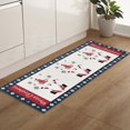 thumbnail image 5 of Kitchen Rugs and Mats Set of 1 Xmas Gnome Merry Christmas Kitchen Sink Mat,Non-Slip Area Runner Rug,Washable Floor Mat for Home Dining Room Office 20"x47", 5 of 6
