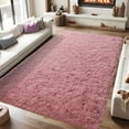 thumbnail image 3 of Fluffy Area Rug 8x10 Shag Rugs for Living Room, Soft Plush Shaggy Fuzzy Furry Large Rug, Anti-Slip Washable Modern Big Floor Carpet for Bedroom Home Decor Aesthetic, Blush, 3 of 16