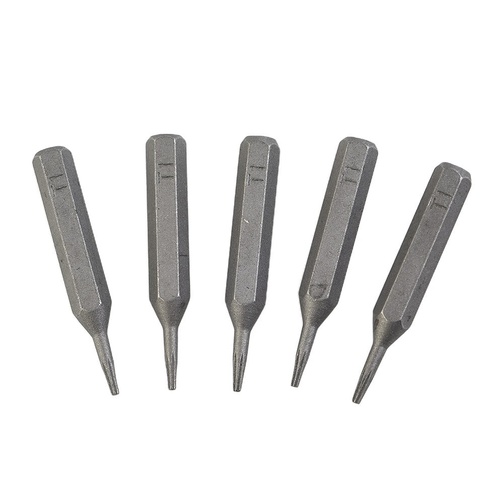 Uxcell Torx Bits Set 6-teilig – T2 Bis T7, 28 Mm Länge, 5/32" Sechskant-Schaft