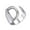 Silver-D, variant on TIMIFIS Rings Knuckle Stacking Rings Crystal Love Necklace Set Fashion Lady Gold Plated Zircon Jewelry Rings for Women;Teen Girls;Man - Summer