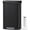 Black, variant on Garvee 13.2 Gallon Step-on Trash Can for Kitchen, with Liner Rim & Soft Close Plastic Lid, Silver