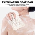 thumbnail image 5 of 20 Pack Soap Exfoliating Bag,Soap Saver Made Sisal Mesh Soap Bag Bar Soap Bag with Drawstring for B, 5 of 5