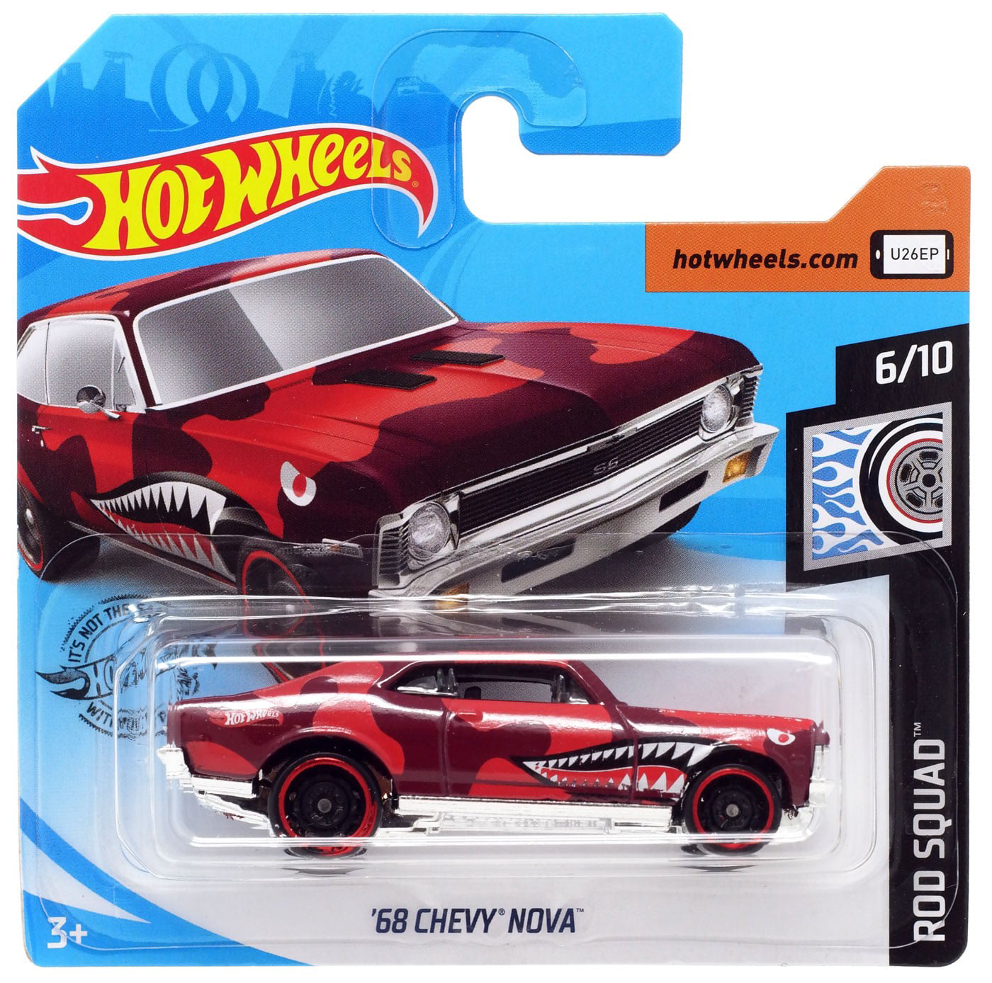 HOT WHEELS SINCE 68 HOT RODS ‘57 CHEVY DIECAST