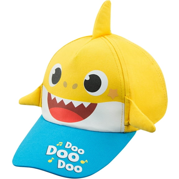 Pinkfong Baby Shark Toddler Baseball Cap - Age 2-4 Yellow