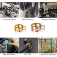thumbnail image 5 of 10Pcs Stainless Steel Spring Clips For Fuel Pipe Water Hose Clip Pipe Tube Clamp Fastener Galvanized Auto Accessories 5-16mm, 5 of 7
