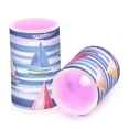 thumbnail image 7 of Yayeee Flameless Candles with Remote Flickering Battery Operated Multi Color Changing, Green Sailboats, 7 of 7