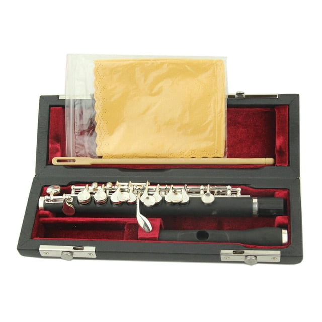 Toystoory Premium Piccolo and Wood Case paño de limpieza Protect Cover Accesorios para instrumentos musicales