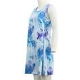 thumbnail image 3 of Amazhiyu Womens Summer Casual Dresses Sleeveless Crew Neck Short Dress Tie Dye Tank Sundress, 3 of 8