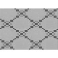 thumbnail image 1 of Ahgly Company Indoor Rectangle Patterned Battleship Gray Area Rugs, 6' x 9', 1 of 6