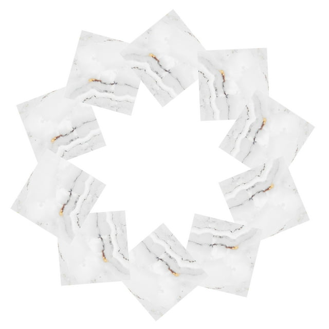 UPGRATOR 10Ud Stickers Autoadhesivos Para Pared De Mármol Para Cocina Y Gabinetes
