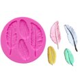 thumbnail image 1 of Hi.FANCY 3D Birds permeate Wide Feathers Chocolate range temperature DIY Fondant Cake Decorating Tools Silicone Mold Kitchen Baking Utensils, 1 of 7