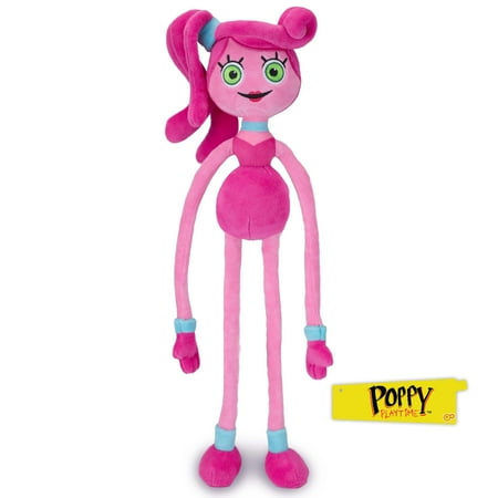 POPPY PLAYTIME - Smiling Huggy Wuggy & Mommy Long Legs Plush Set (14" Tall, Series 1)