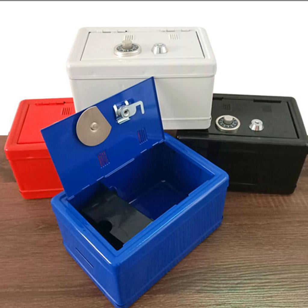 YIEMEEN for Creative Mini Metal Coin Bank Locker with Keys Kids Money Saving Jar Children Deposit Security Safe Box for Case Orn